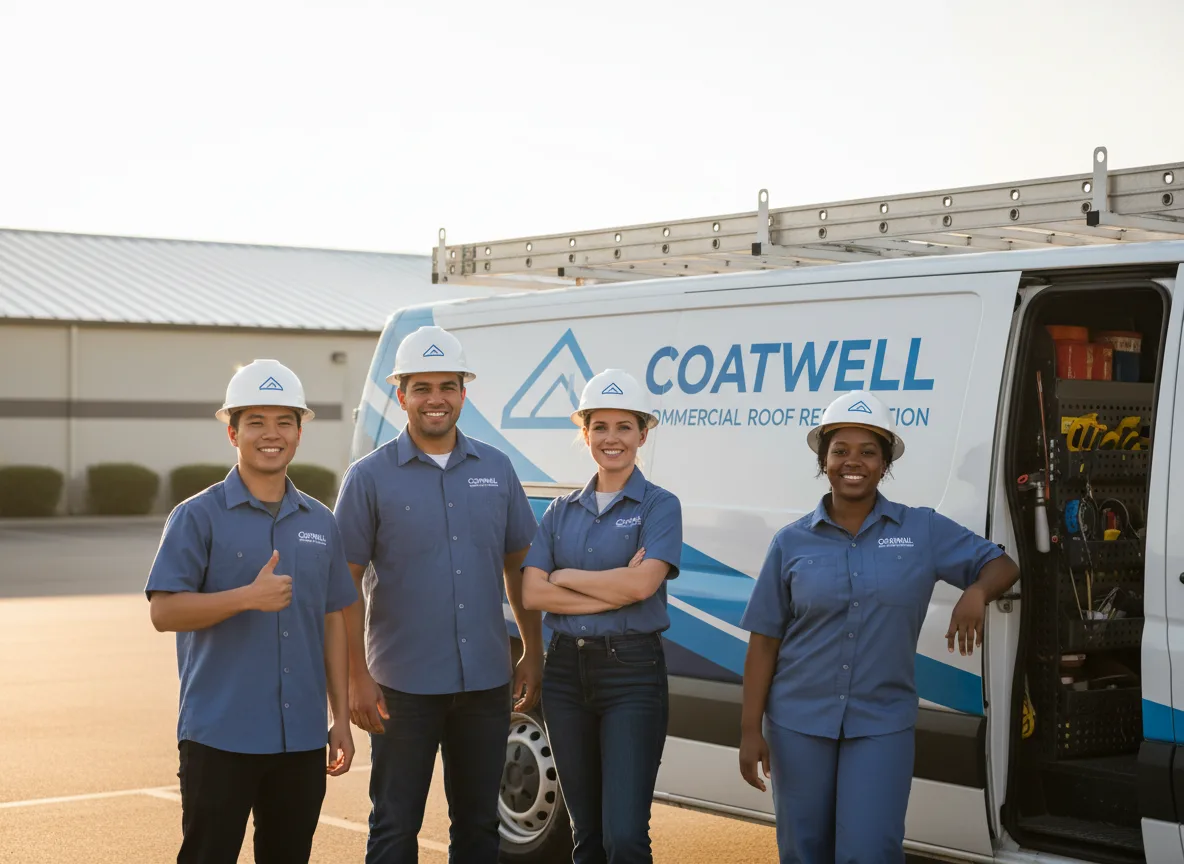 Commercial roof coating company in Norman, AR